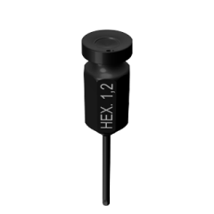 CHAVE - DIGITAL HEX 1,2MM LONGA