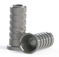 COPING PROV. DO MINI PILAR RETO REG. CONICO LASER PLAT. Ø4.80